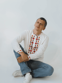 Чоловіча вишиванка Геометрія